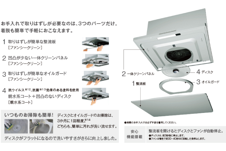 いつものお掃除も簡単に